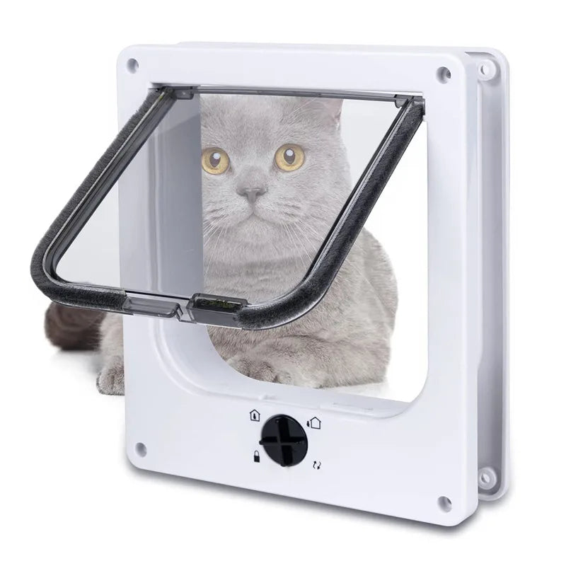 Professional 4-Way Locking Smart Pet Security Door