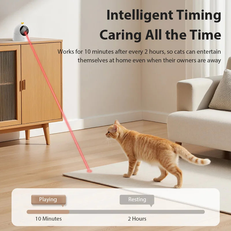 Smart Automatic Electric Laser Toy for Cats and Dogs