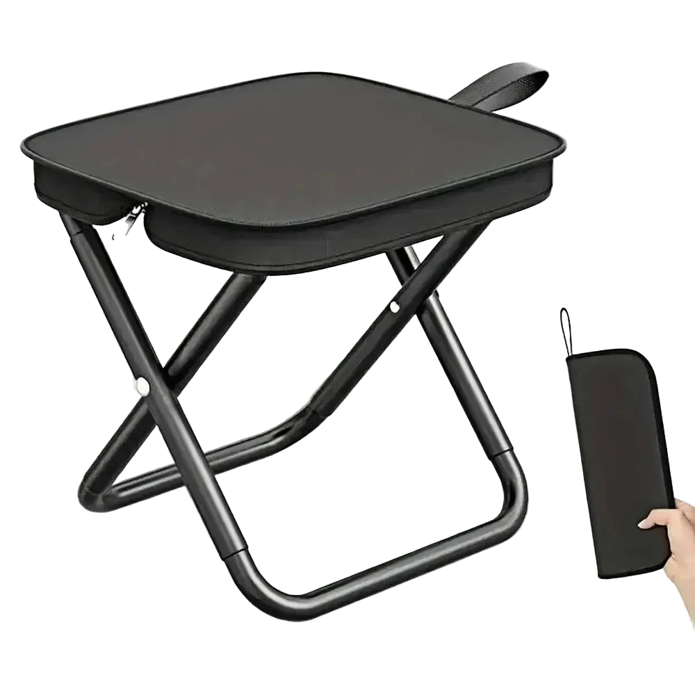 Portable Lightweight Folding Stool Compact Camping Chair Outdoor