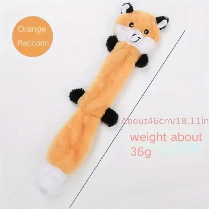 Bite-Resistant Vocal Plush Fur Shell Dog Toy for Dental Care