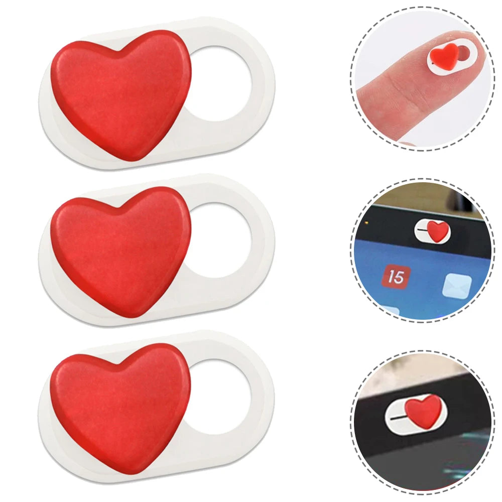 3/6Pcs Webcam Cover Slide, Ultra Thin Phone Camera Cover, Camera Cover Blocker for Macbook, iMac, Laptop, Desktop, Pc, iPad