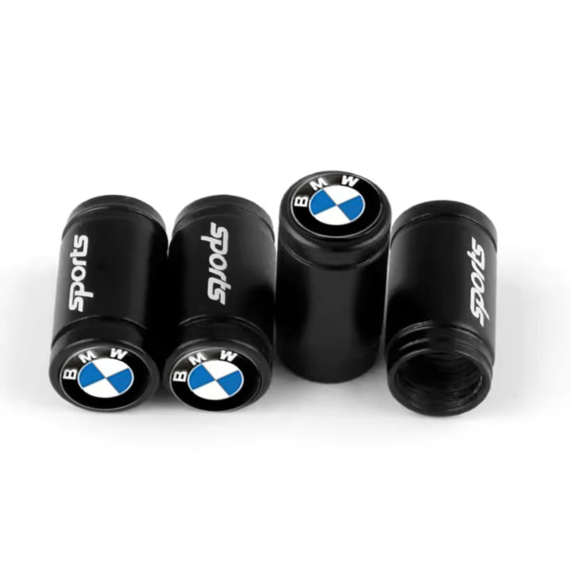 4Pcs Car Styling Wheel Tire Valve Caps Cover Accessories For BMW M Sports E36 E39 E46 E60 E90 E90 F10 F30 G20 G21 G30 G11 F15 X5