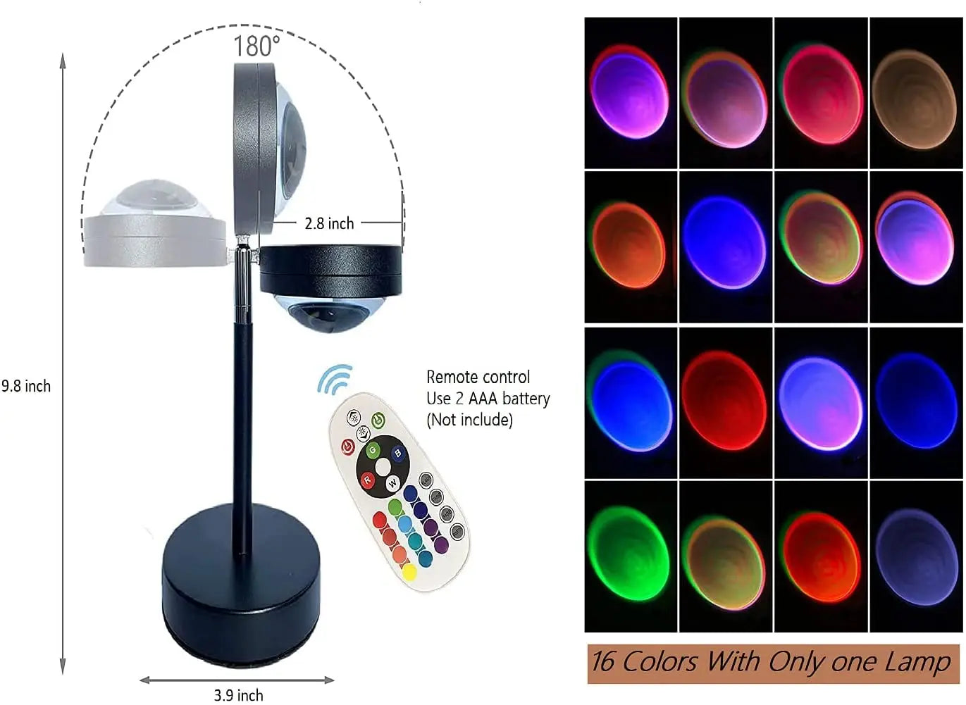 Smart Bluetooth USB Sunset Projector Lamp App Control Night Light Atmosphere Projection for Home Bedroom Background Wall Decor