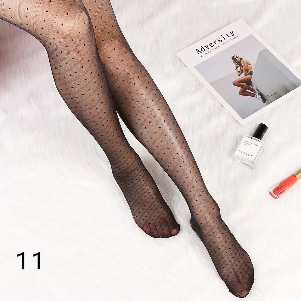 Sexy Various Styles Sheer Silk Stockings Thin Pantyhose