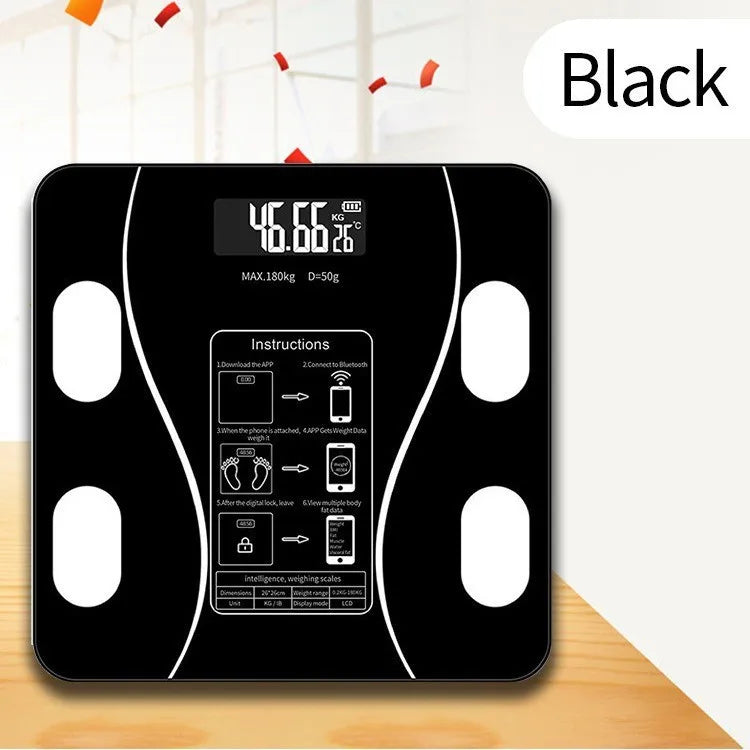 Bluetooth Body Fat Scale And Weight Scale Accurately Capture Subtle Changes And Detect Multiple Types Of Health Data