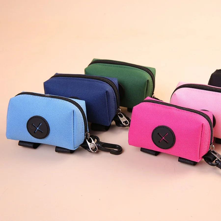 Velcro Canvas Pet Waste Bag Dispenser