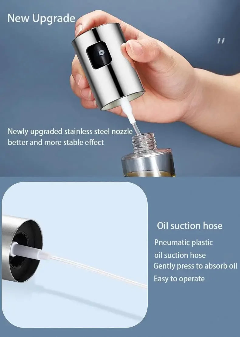 Professional 2-in-1 Atomised Oil Spray and Pour Bottle