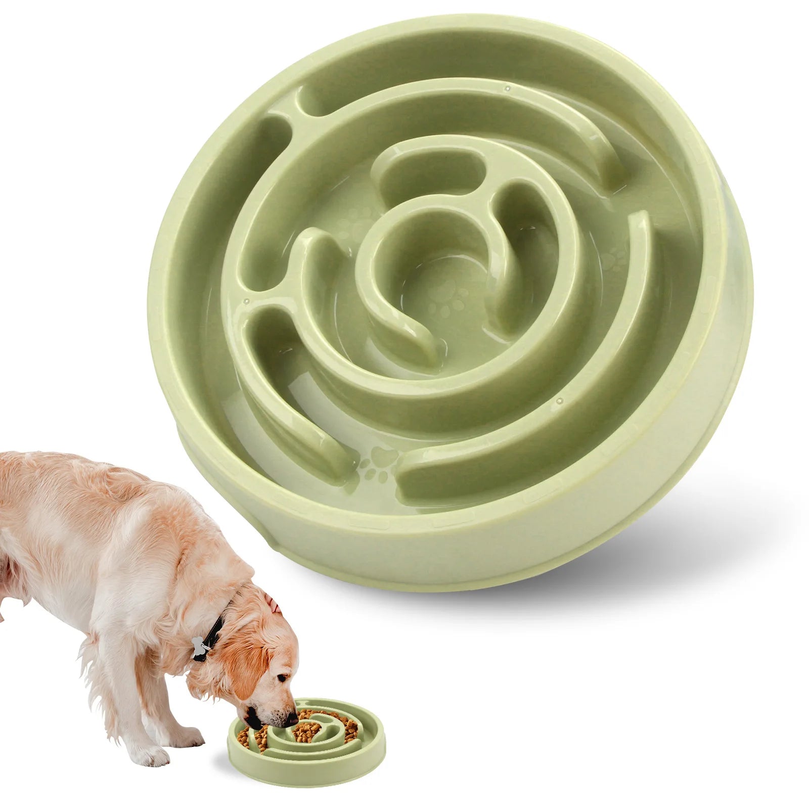 Universal Non-Slip Slow Feeder Pet Bowl