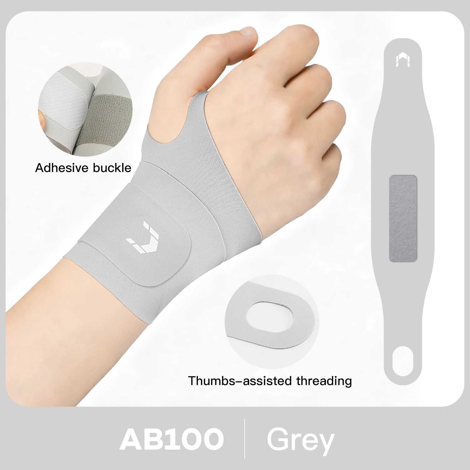 Flexible Splint Wrist Thumb Support Brace for Tendonitis Arthritis Breathable Thumb Protector Guard Fits Right and Left Hand