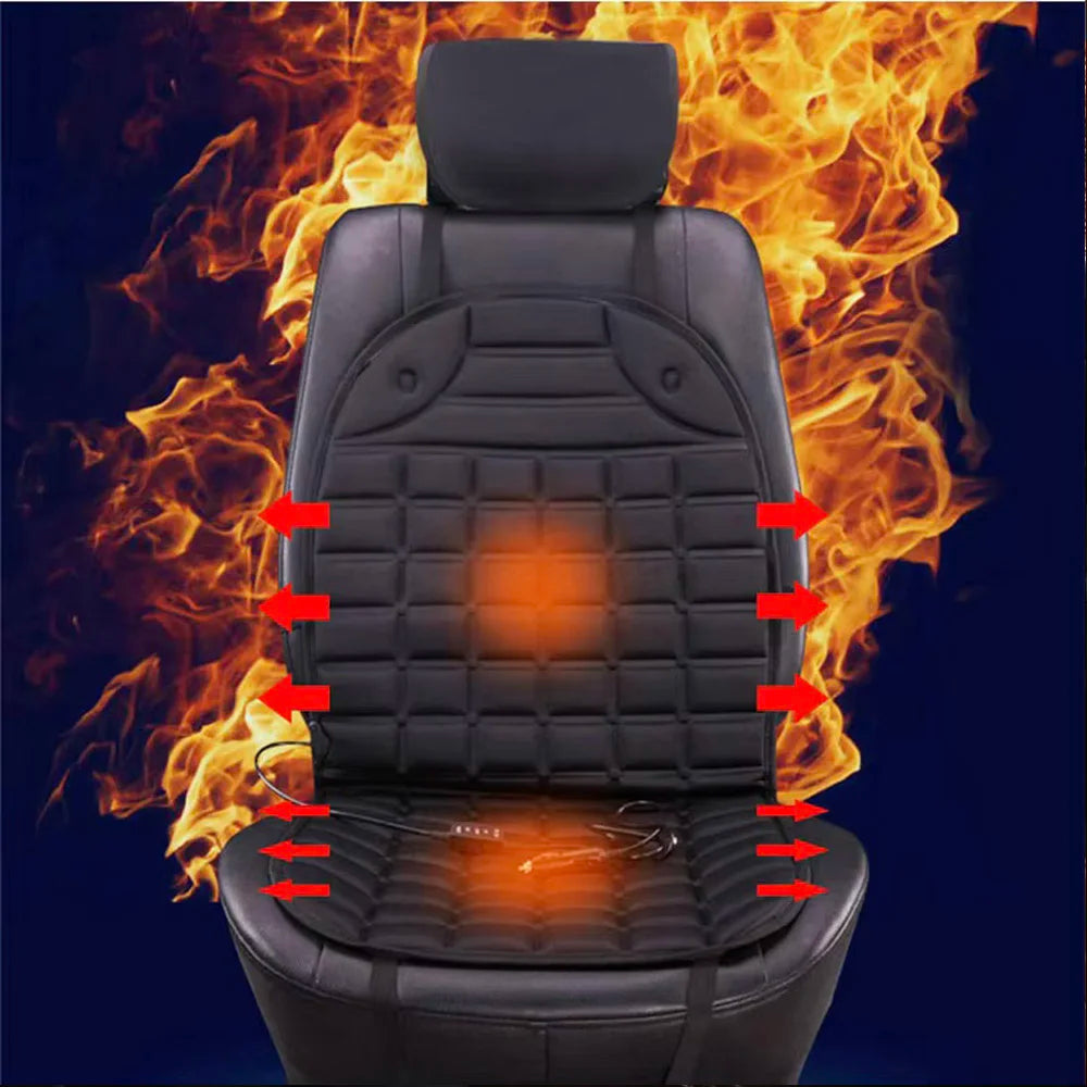 Universal Car Heated Seat Cushion Intelligent Fast Heating 12V Winter Warm Seat Car Seat Heating Pad Car Heated Seat Cover