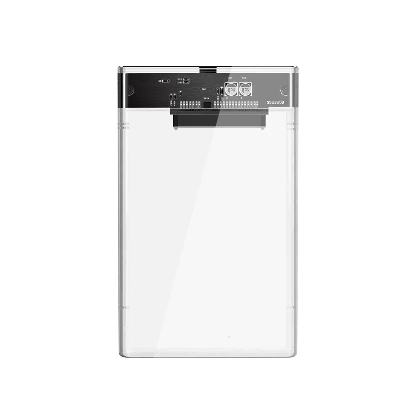 UTHAI TM05 Type-C Transparent Box HDD Enclosure 3.1 Notebook 2.5 Inch SSD Solid State Mechanical Mobile Hard Disk Box USB3.1
