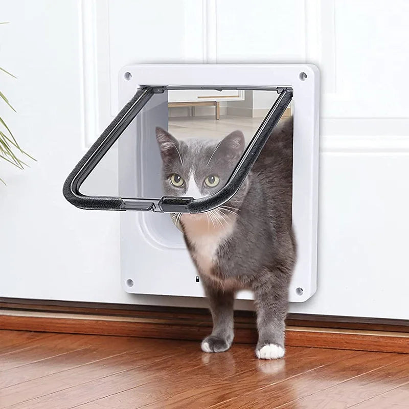 Professional 4-Way Locking Smart Pet Security Door