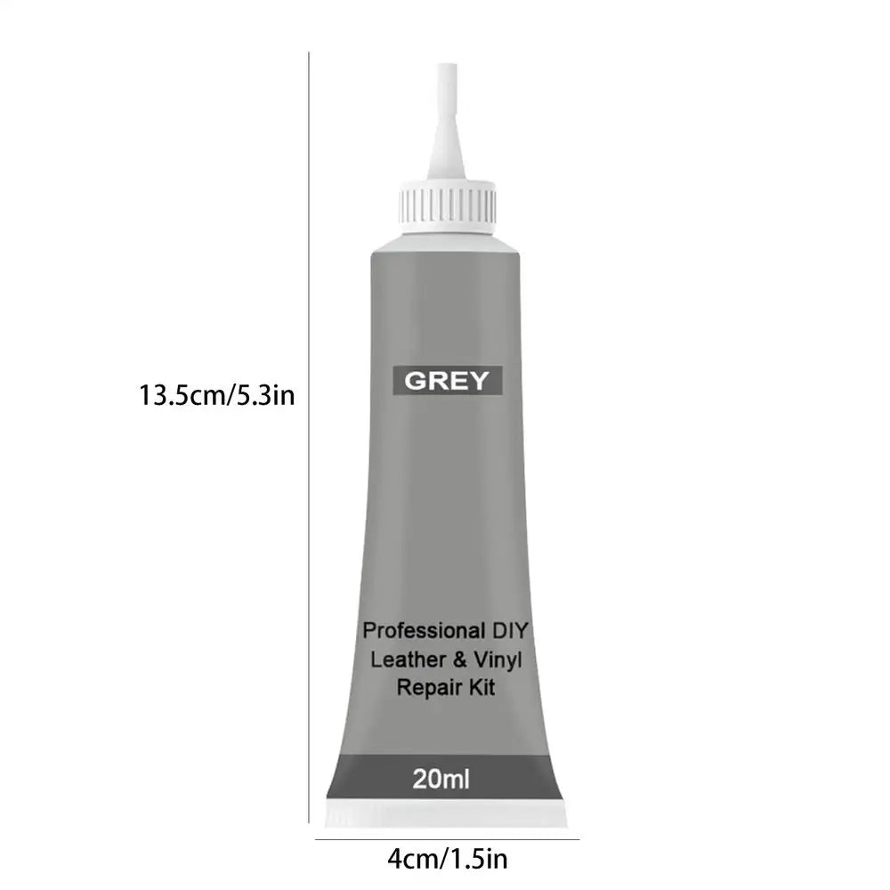 20G Leather Repair Gel Black/White/Gray Repair Home Car Seat Leather Complementary Repair Refurbishing Cream Paste Leather Care