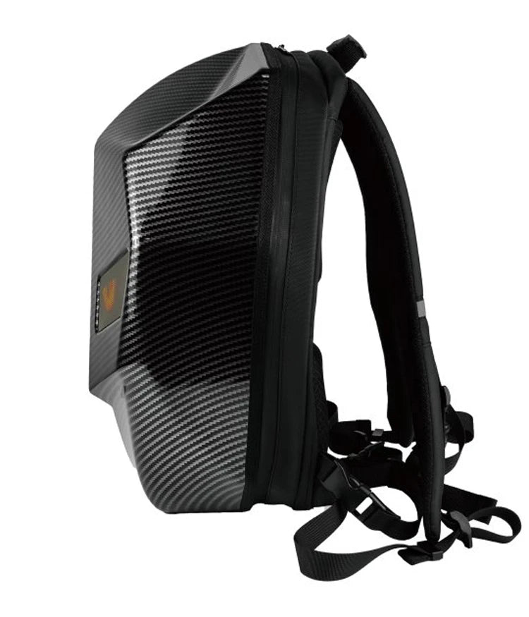 LED Knight Cycling Backpack Fashion Motorcycle Helmet Bluetooth Waterproof Hard Shell Laptops Bags Personality With Eye