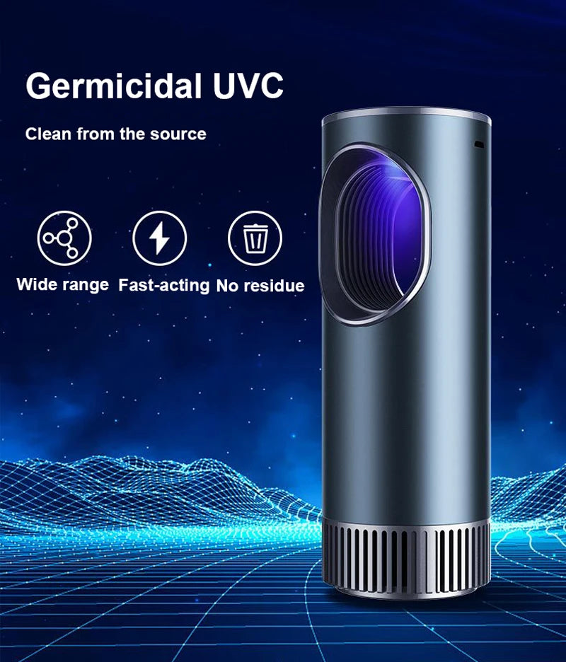 Vehicle Odor Removal Negative Ion Air Purifier UV sterilization PM2.5 Air Quality Monitoring Hepa Filter Smoke Cleaner for Cars