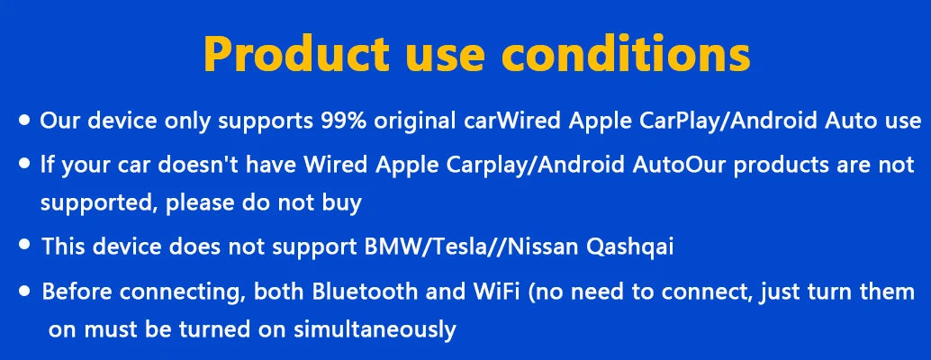 XUDA Android14 Wireless CarPlay/Android Auto 3in1 NEW CarPlay Ai Box  4Cores 4GB RAM+64GB ROM Plug and Play Stable Transmission
