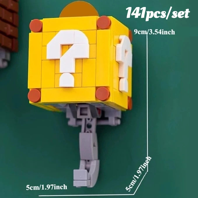 141-Piece Coin Building Blocks Keychain DIY Toy Gift Set