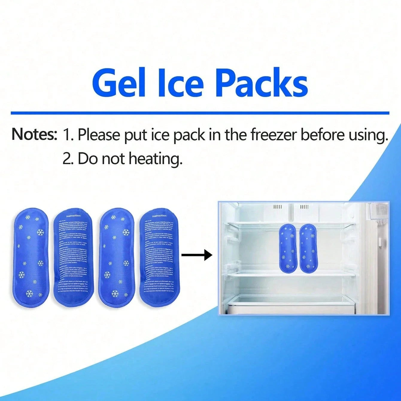 Reusable Insulin Cooling Gel Ice Pack for Travel Medical Storage