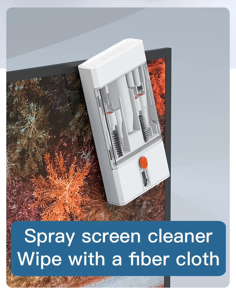 22-in-1 Multi-Purpose Electronics Cleaning Kit with Bluetooth Earbud Cleaners, Charging Port Brushes & Keyboard Cleaning Tools