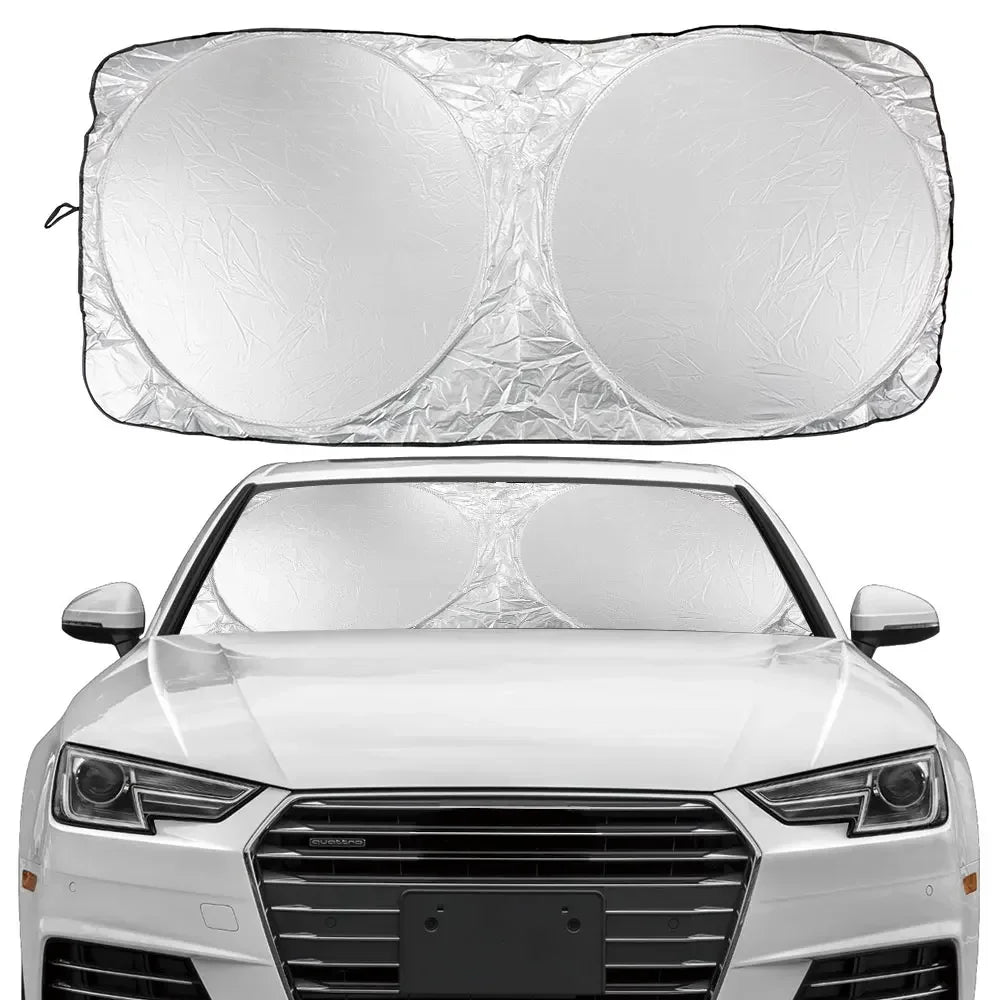 Car Window Sunshade Cover Sun Shade Windshield Visor Protector Windscreen Folding Auto UV Protection Curtain Styling Accessories