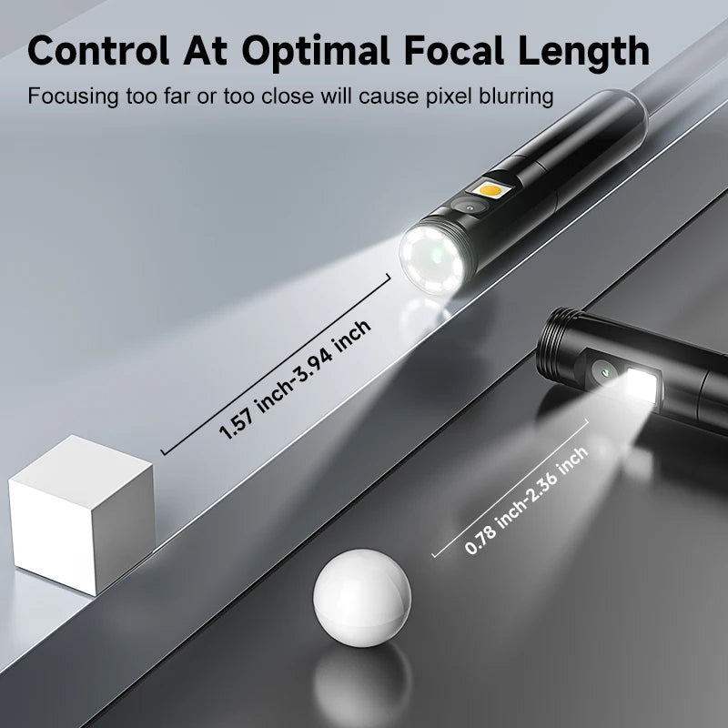 HD1080P Endoscope 3in1 Micro USB Type-C Single Dual Camera for IOS iphone Android Phones Waterproof Pipe Inspection Borescope