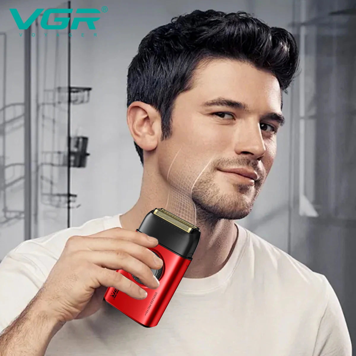 VGR 378 Men's Cordless Triple Floating Blade Electric Shaver