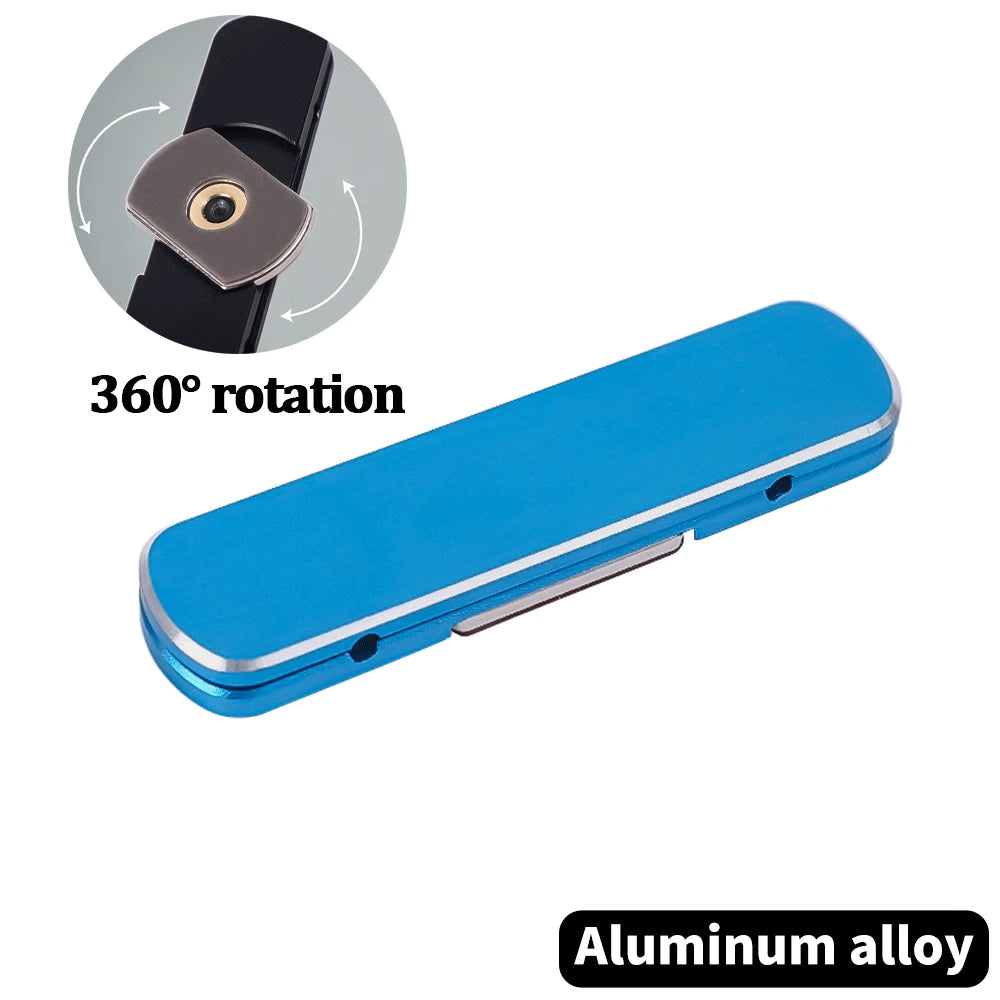 Universal Mini Phone Stand Adjustable Back Sticker Self-Adhesive Folding Invisible Desktop Stand for Xiaomi IPhone Huawei