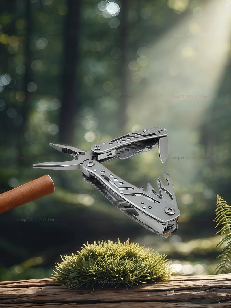 Premium 24-in-1 Stainless Steel Survival Multi-Tool Pliers Set