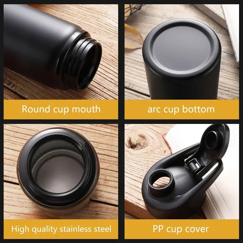 600ml Aluminium Leakproof Reusable Outdoor Sports Water Bottle