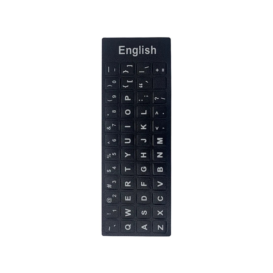 Wear-resistant Keyboard Stickers Spanish/English/Italian/Korean Letter Replacement For Laptop PC