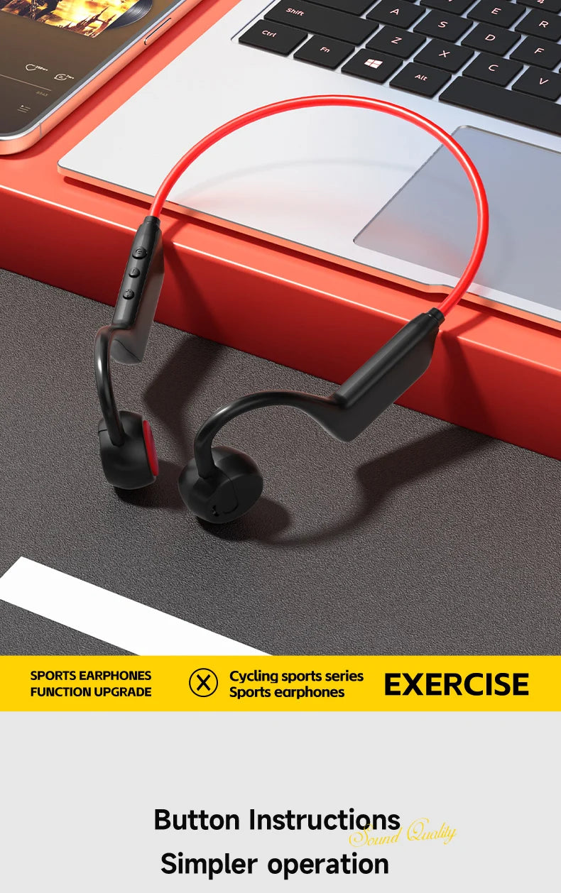 Acavity Pro IPX8 – Waterproof Swimming & Sports Bone Conduction Headphones
