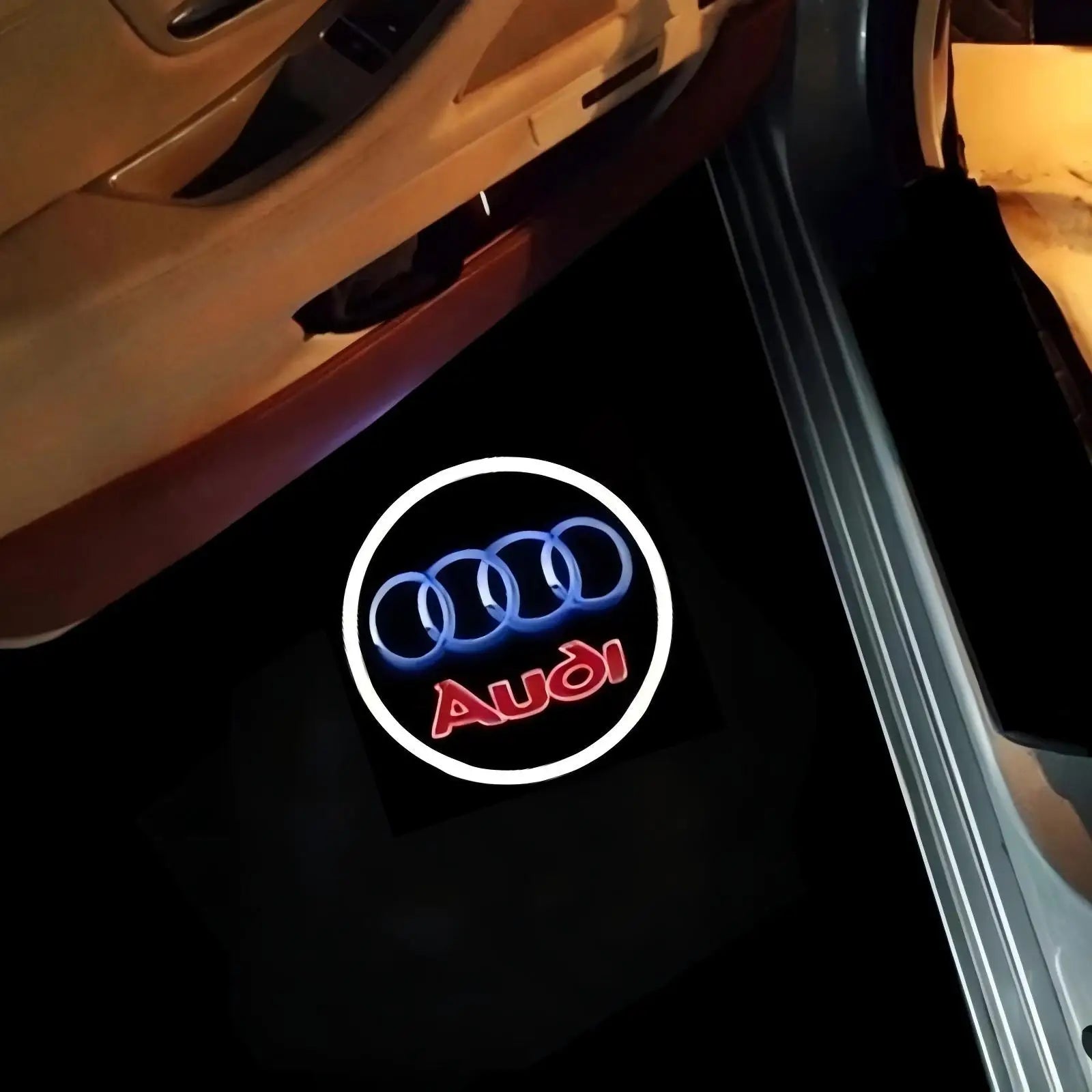 Car Door Welcome Light Led Projector Lamp For Audi A3 A4 B8 8P 8V A6 C7 A5 Q5 B7 B6 B9 SLINE QUTTRO RS Q3 Q7 S3 S4 S5 SQ5 S6 A8