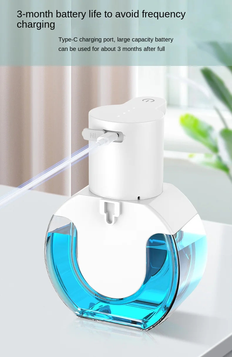 Smart Soap Dispenser 420ml Touchless Motion Sensor Washing Hand Device Wall-Mounted Liquid Soap Dispenser Liquid/Foam Model