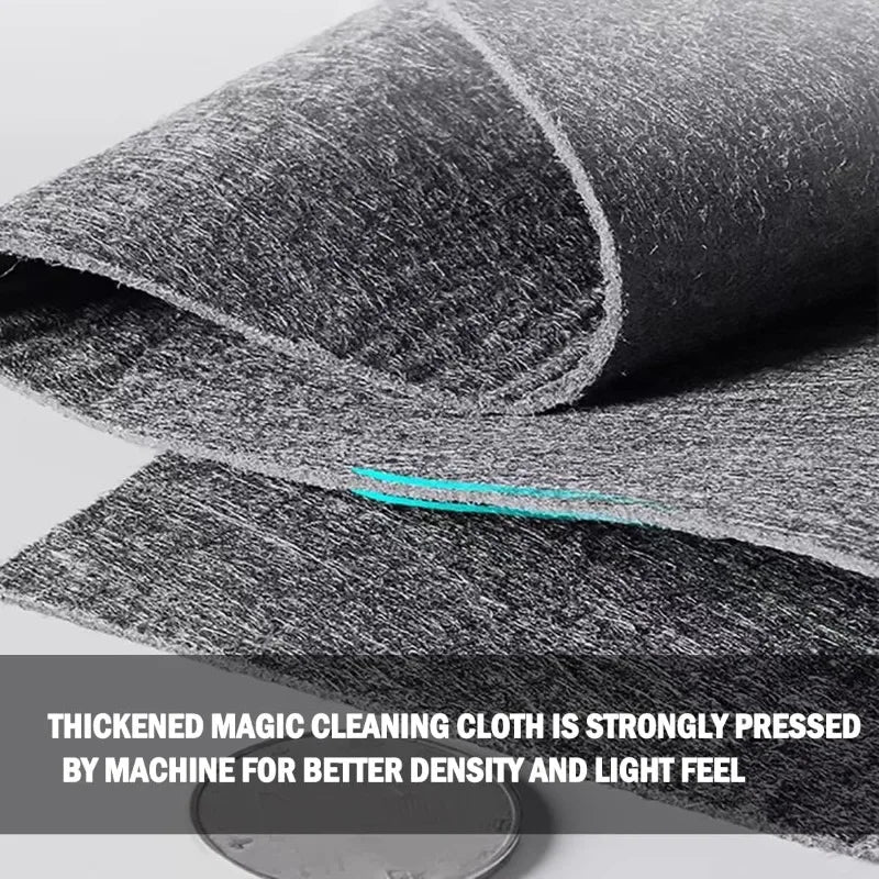 10/1PCS Thicken Magic Cleaning Cloths Super Absorbent Reusable Microfiber Windows Glass Cloth Detailing Car Drying Washing Towel
