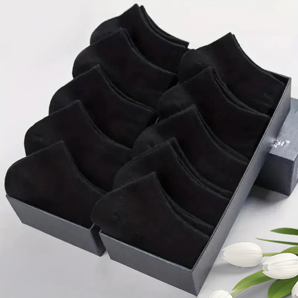 Unisex Breathable Bamboo Low-Cut Deodorant Ankle Socks