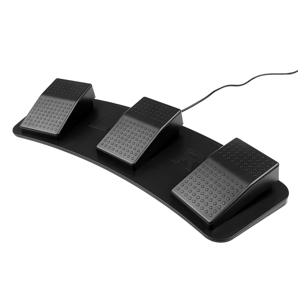 FS23-PM USB Triple Foot Switch Multifunctional Customized Foot Pedal Mechanical Switch for Image Acquisition Music Game Control