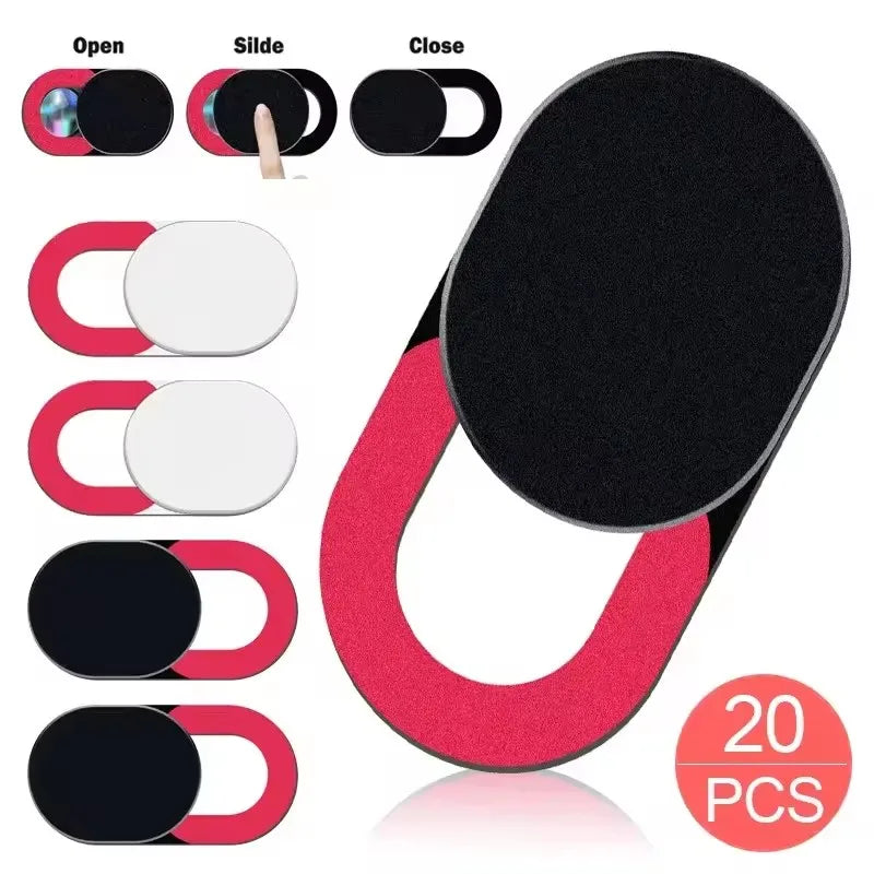 Laptop Camera Privacy Cover Webcam Cover Shutter Adhesive Slider for IPad Tablet Web Pc Camera Mobile Phone Lens Privacy Sticker