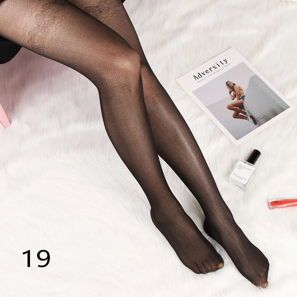 Sexy Various Styles Sheer Silk Stockings Thin Pantyhose