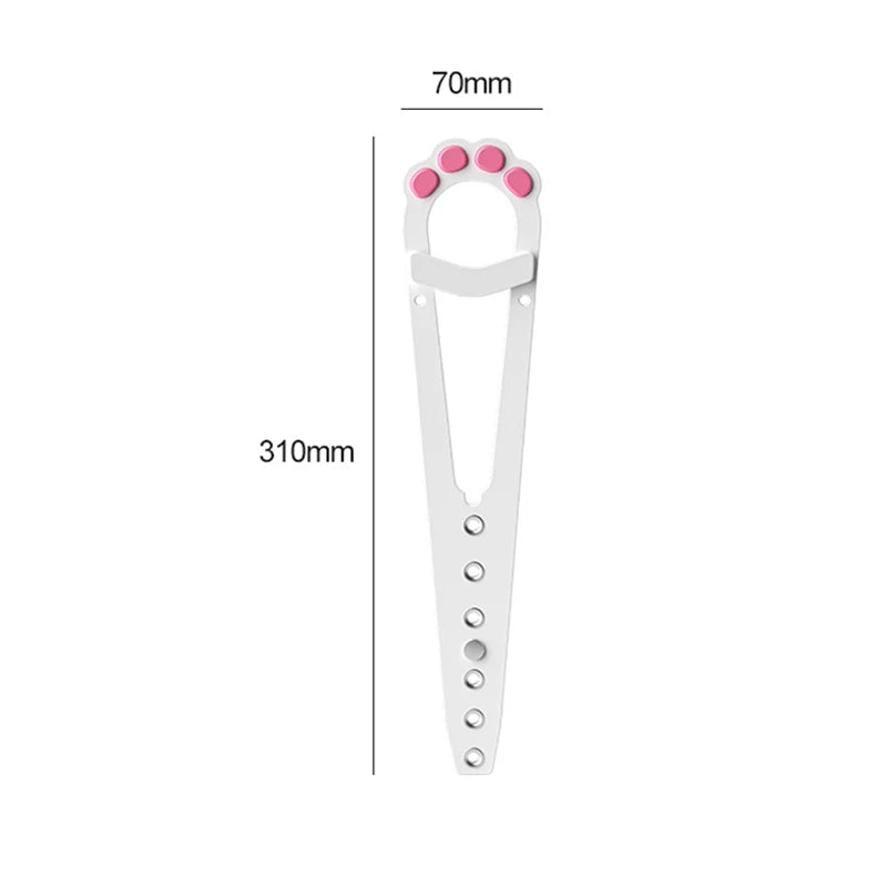 Adjustable Cat Door Holder Latch Flex Strap Dog Stopper