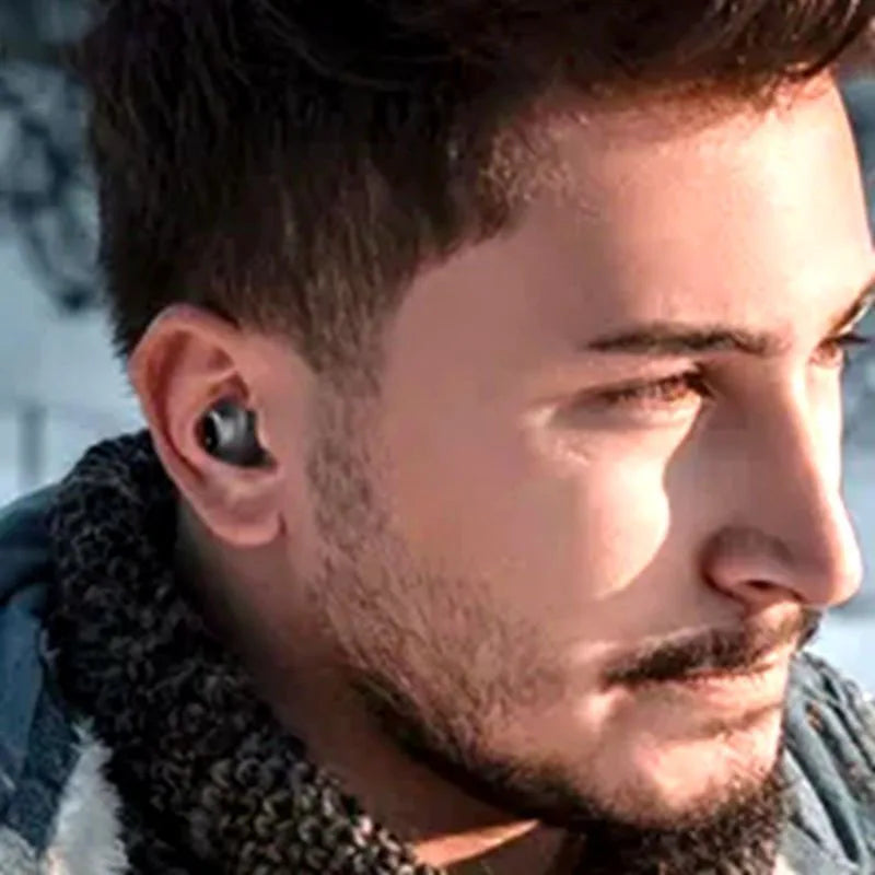 Wireless Bluetooth HeadphonesTWS Control Sport Headset Waterproof Microphone Music Earphone Work On All Smartphone