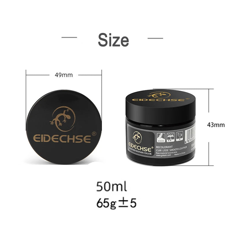 50ml Auto Advanced Leather Repair Cream Repair Filler Sofa Car Seat Leather Complementary Repair Refurbishing Car Polishing Kit