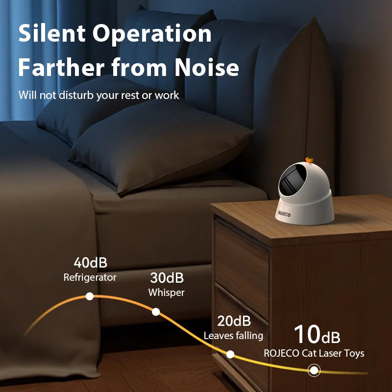 Smart Automatic Electric Laser Toy for Cats and Dogs