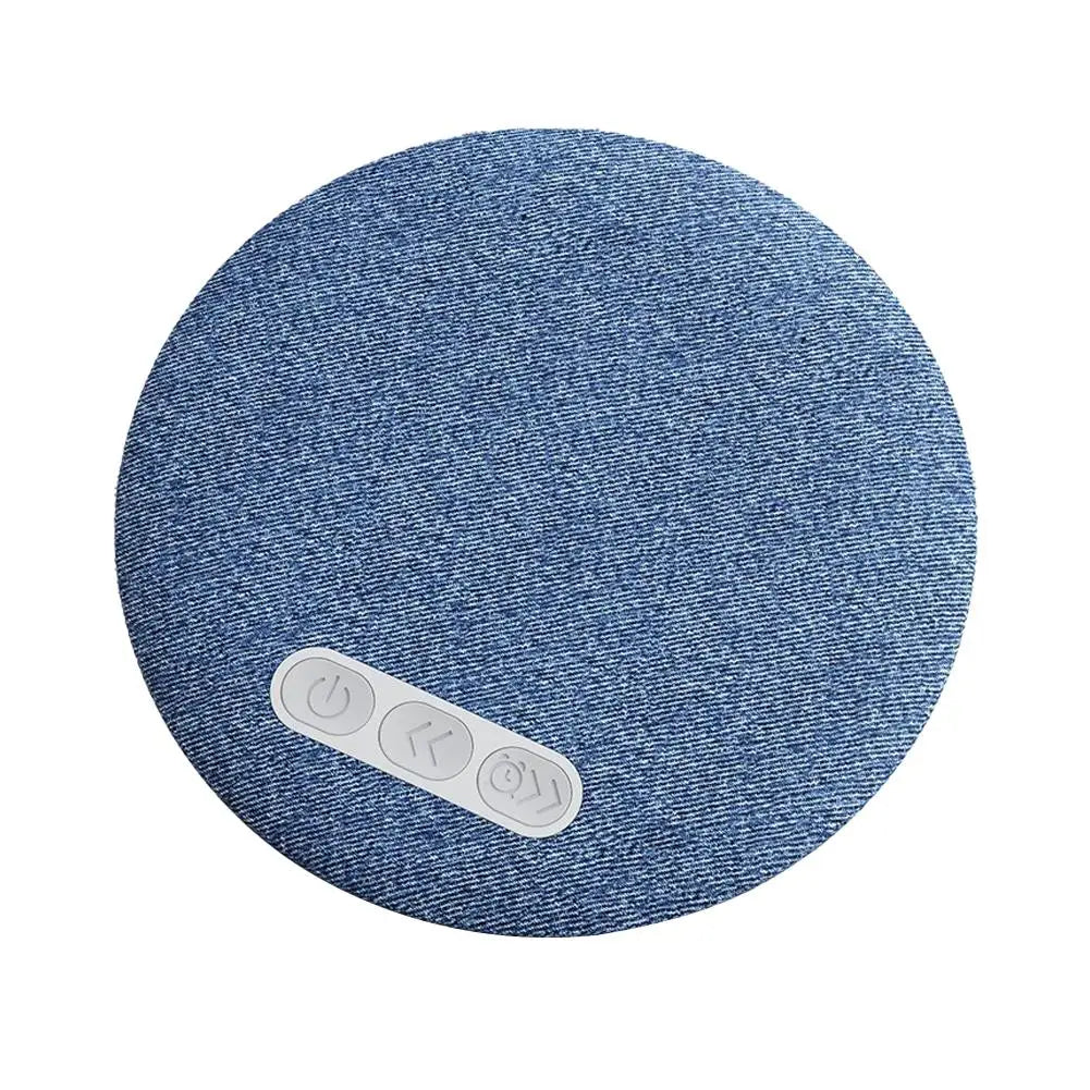 Bedroom Pillow Speaker Bluetooth 5.4 Under Pillow Sound Machine with White Noise 30 60 90 Min Timers HiFi Stereo Sound