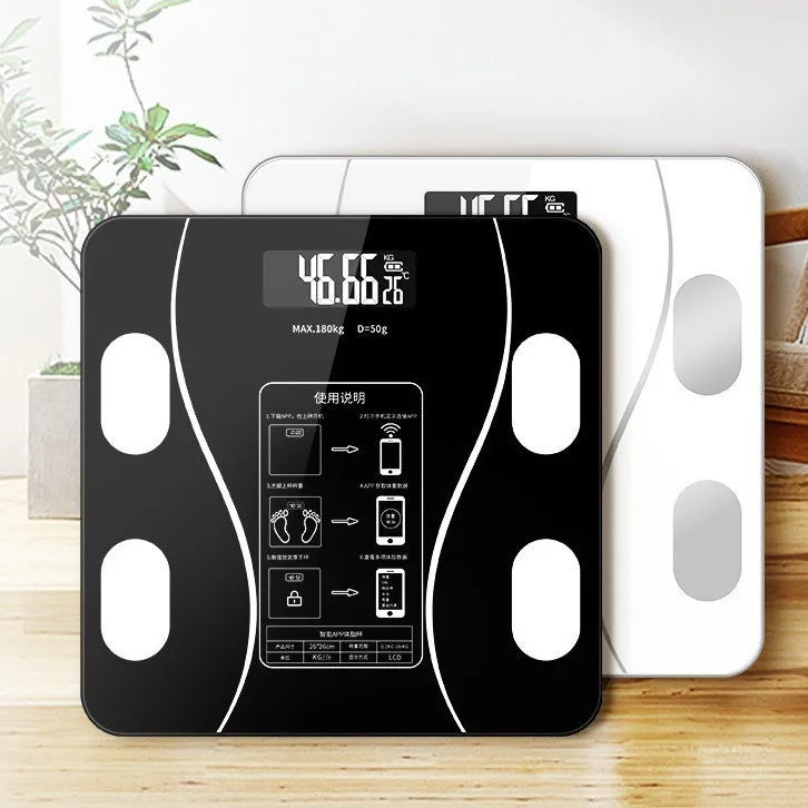 Bluetooth Body Fat Scale And Weight Scale Accurately Capture Subtle Changes And Detect Multiple Types Of Health Data