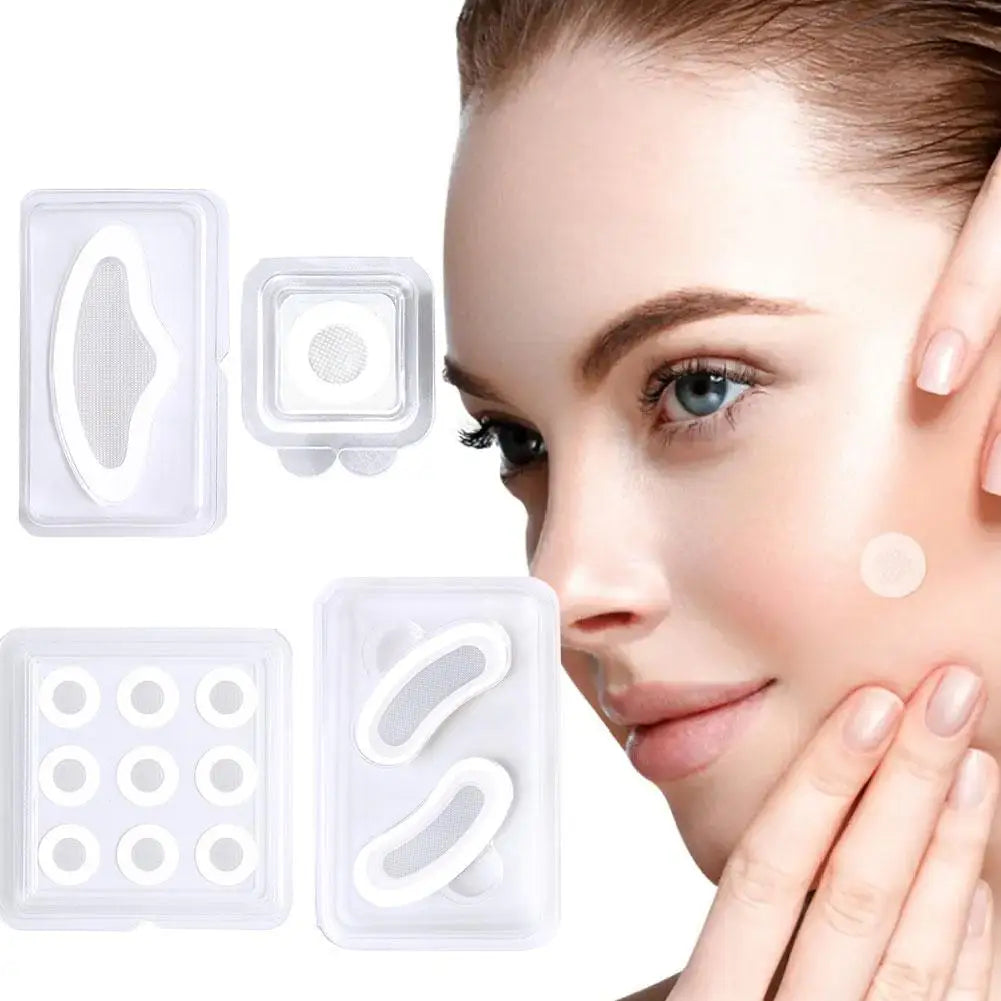 1set Soluble Microneedle Hydrocolloid Acne Patch Invisible Breathable Acne Patch Available Day And Night Skin Care Repair Patch