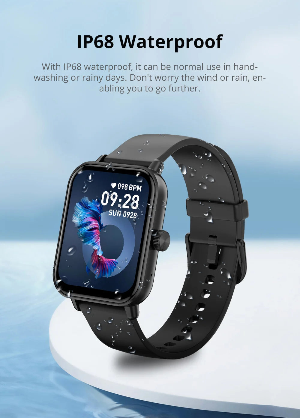 Colmi P81 Voice Calling Smartwatch 1.9" HD Screen & Health Tracker