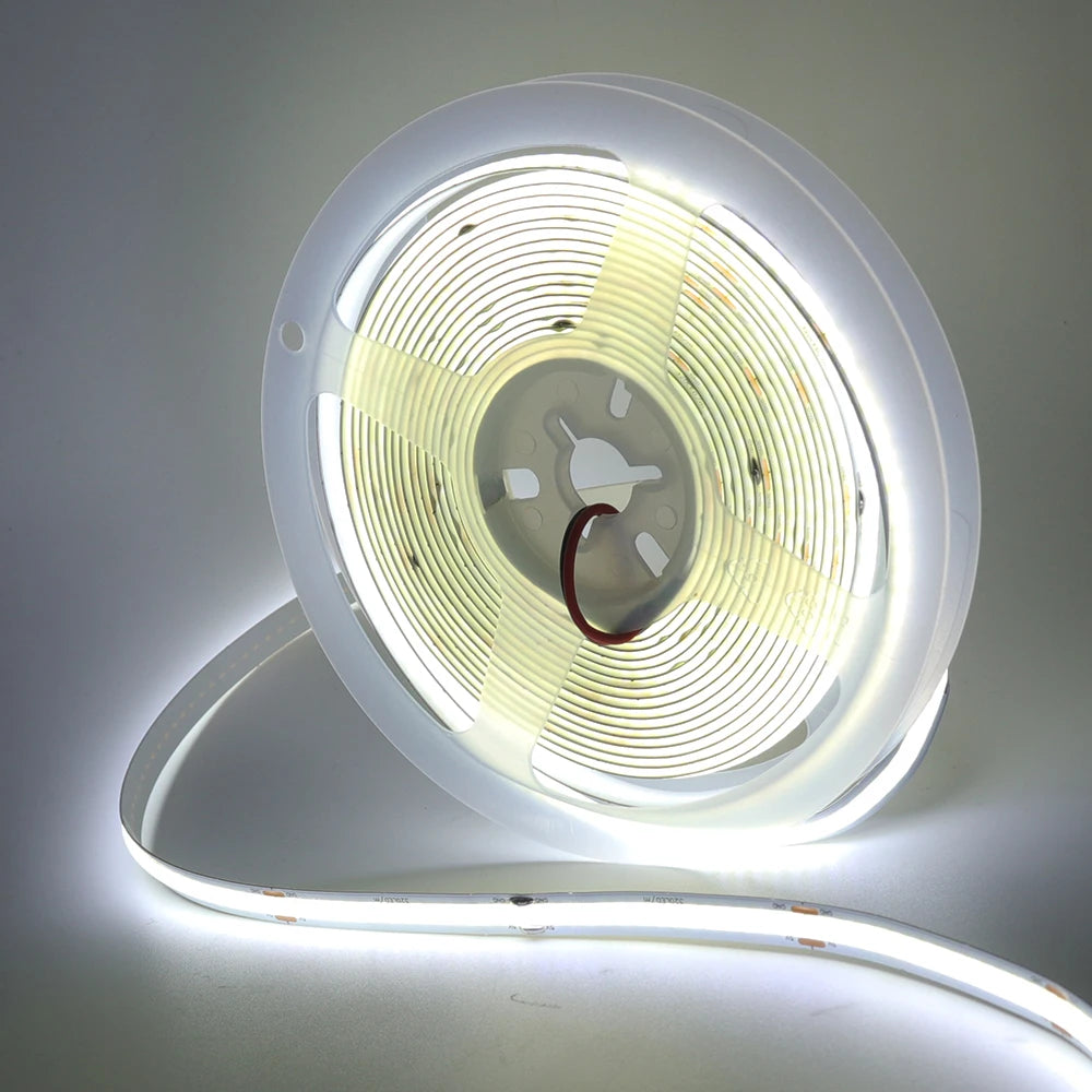 New 5V LED COB Light Strip Dimmable With Touch Sensor/ON OFF Switch USB Flexible LED Tape Christmas TV Backlight Adhesive Tape