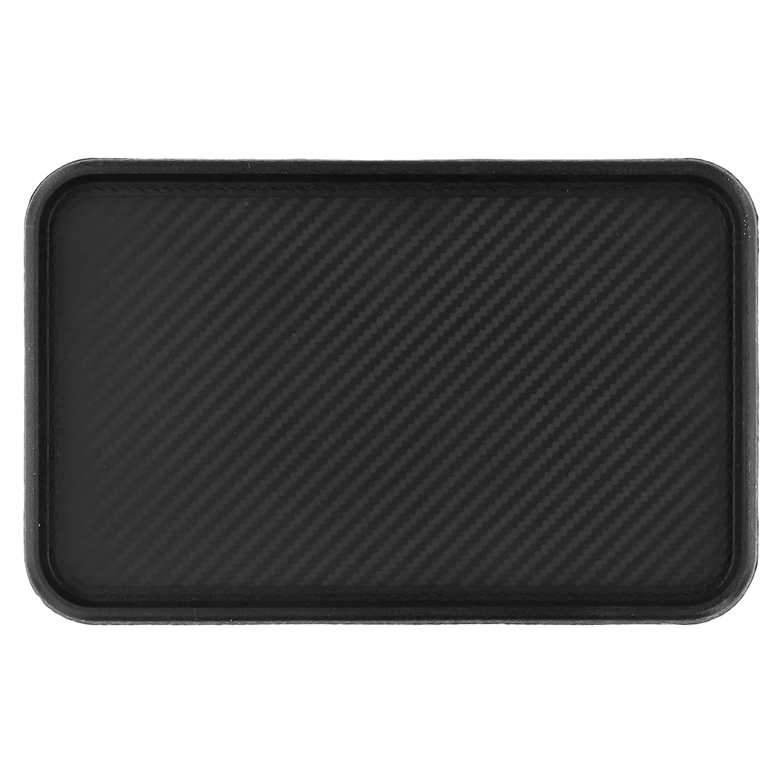 Car Front Dashboard Silicone Non-Slip Storage Catcher Pad Mat 200x128mm Auto Interior Dashboard Sticky Pad Cushion Accessories