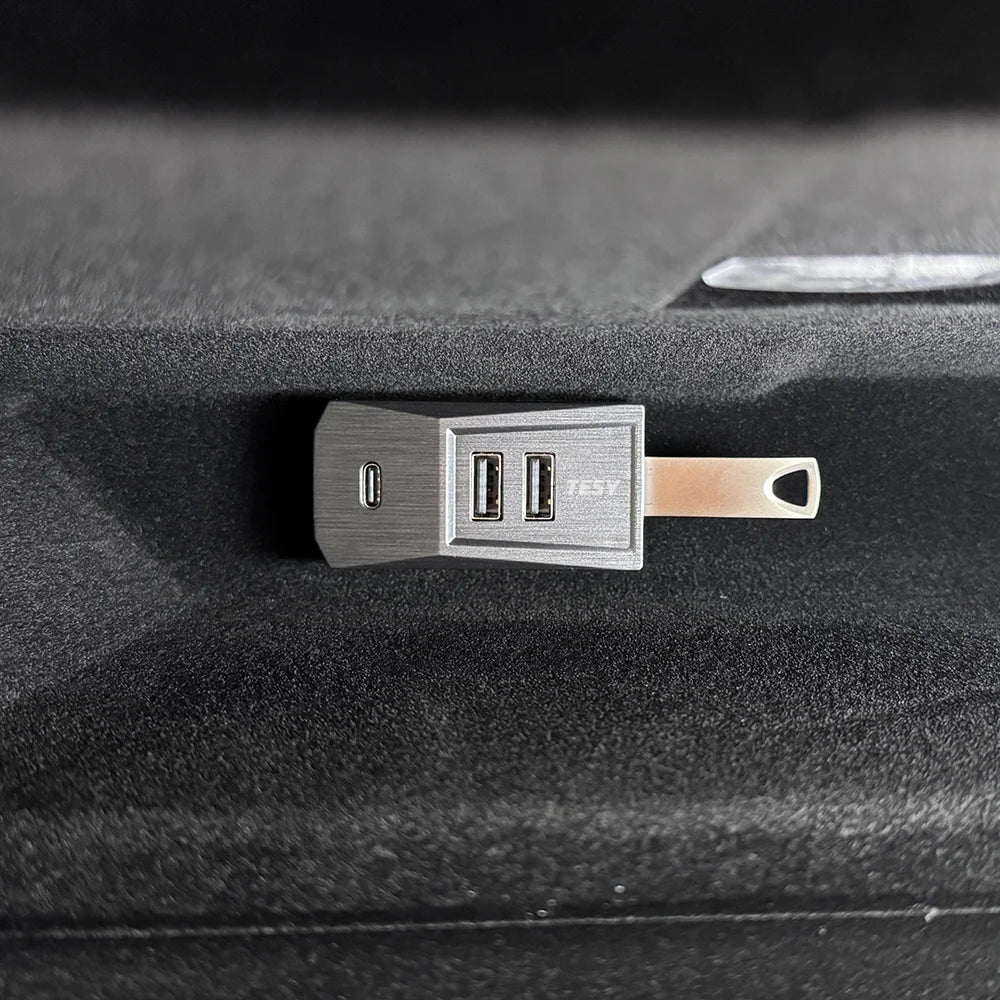 Tesla Model Y Juniper & Model 3 Highland Glovebox USB Hub