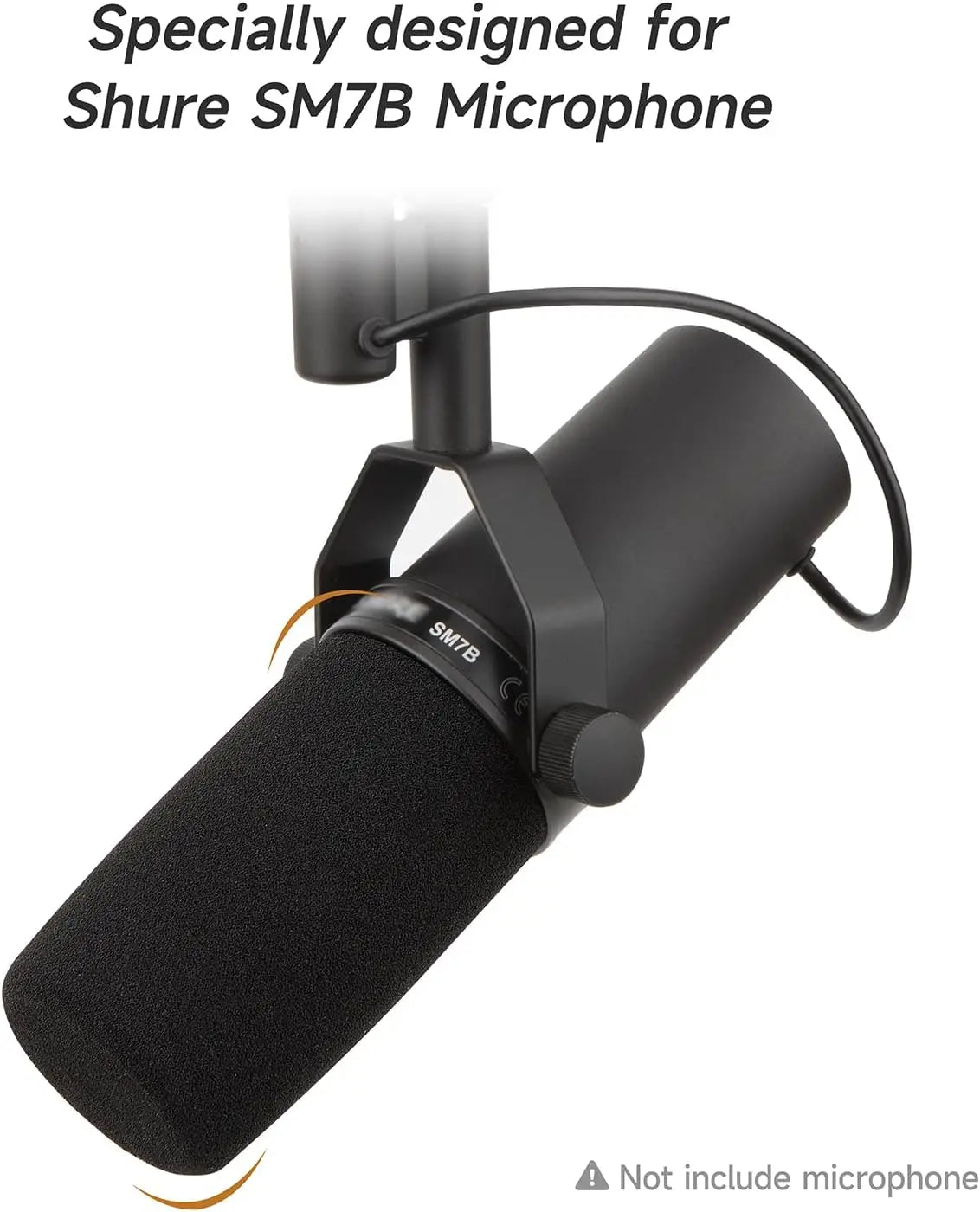 1PC/2PCS Windscreen for Shure SM7B Microphone Pop Filter Cover Noise Reduction Sponge Foam Replacement for SM7B Mic